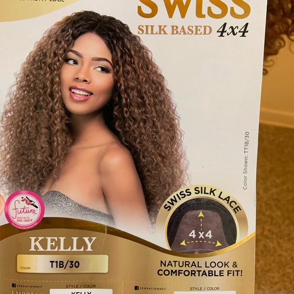 Two wigs!!!! Sensationnel KELLY T1B/30 Janet Collection SIERRA  DR1B/DRKCHOCOC - Picture 8 of 12